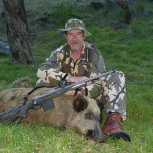 This boar made four. Matho enjoyed an economical hunt, taking down four pigs with just three shots!